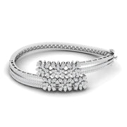 2.3 Carat Oval Diamond Bangle