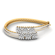 2.3 Carat Oval Diamond Bangle