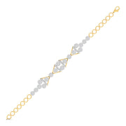 Symmetry Diamond Chain Bracelet