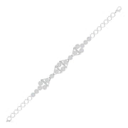 Symmetry Diamond Chain Bracelet