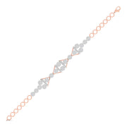 Symmetry Diamond Chain Bracelet
