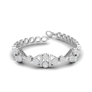 Symmetry Diamond Chain Bracelet