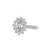 2.5 Carat Emma Oval Solitaire Engagement Ring