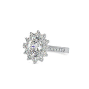 2.5 Carat Emma Oval Solitaire Engagement Ring