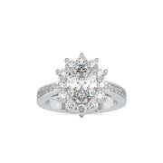 2.5 Carat Emma Oval Solitaire Engagement Ring