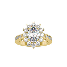 2.5 Carat Emma Oval Solitaire Engagement Ring