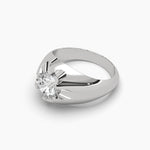 2.5 Carat Solitaire Diamond Round Radiance Ring