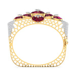 Intricate Design Gold Bangle