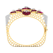 Intricate Design Gold Bangle