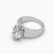 2.8 Carat Marquise Soliatire Diamond Ring