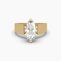 2.8 Carat Marquise Soliatire Diamond Ring