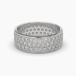 Dazzling Lab Grown Diamond Eternity Band