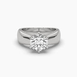 2 Carat Solitaire Round Diamond  Elegance Ring