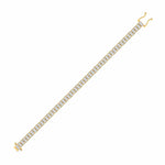 10 Pointer Emerald Tennis Bracelet