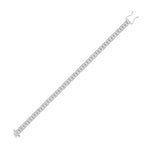10 Pointer Emerald Tennis Bracelet