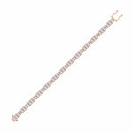10 Pointer Emerald Tennis Bracelet