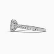 2 Carat Oval Diamond Solitaire Ring