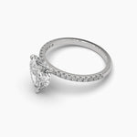 2 Carat Pear Elegance Diamond Ring