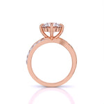 2 Carat Round Cut Diamond Centre Solitaire Ring