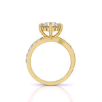 2 Carat Round Cut Diamond Centre Solitaire Ring