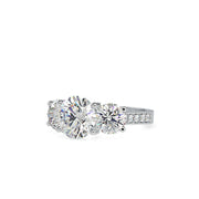 2 Carat Round Solitaire Stellar Diamond Ring