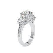 2 Carat Round Solitaire Stellar Diamond Ring