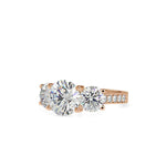 2 Carat Round Solitaire Stellar Diamond Ring