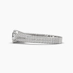 2 Carat Solitaire Diamond Cushioned Comfort Ring