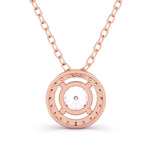 2 Carat Solitaire Pendant