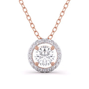 2 Carat Solitaire Pendant