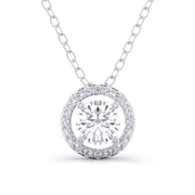2 Carat Solitaire Pendant