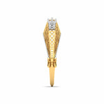 Pear Diamond Gold Cuff