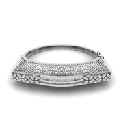 Pear Diamond Gold Cuff