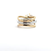 3 Carat Diamond Criss-Cross Ring