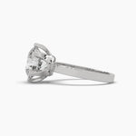 3 Carat Brilliant Solitaire Round Diamond Ring