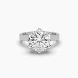 3 Carat Brilliant Solitaire Round Diamond Ring