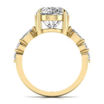 3.5 Carat Oval Solitaire Ring