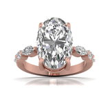 3.5 Carat Oval Solitaire Ring