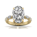 3.5 Carat Oval Solitaire Ring