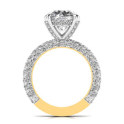 3.5 Carat Sparkle Solitaire Diamond Ring