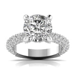 3.5 Carat Sparkle Solitaire Diamond Ring