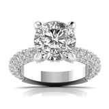 3.5 Carat Sparkle Solitaire Diamond Ring