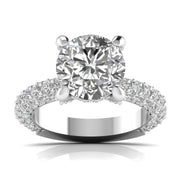 3.5 Carat Sparkle Solitaire Diamond Ring