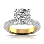 3.5 Carat Sparkle Solitaire Diamond Ring