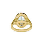 3 Carat Oval Lab Grown Diamond Engagement Ring