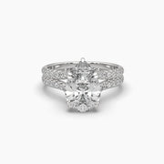 3 Carat Pear Diamond Solitaire Ring