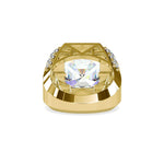 3 Carat Radiant Cut Halo Engagement Ring