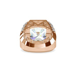 3 Carat Radiant Cut Halo Engagement Ring