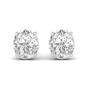 2.5 Carat Each Solitaire Diamond Studs