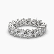 Heart Diamond Eternity Ring